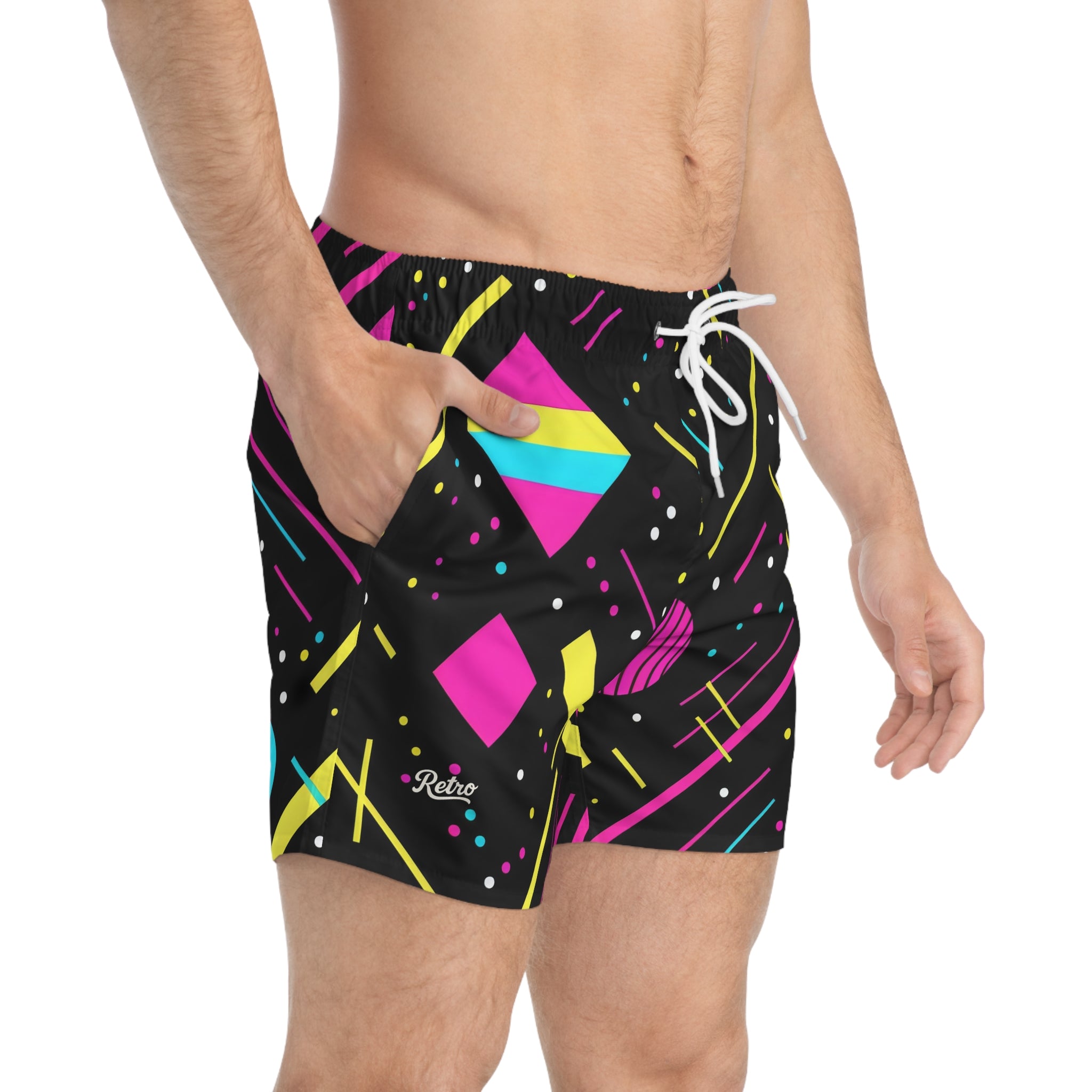 90's Era Swim Trunks