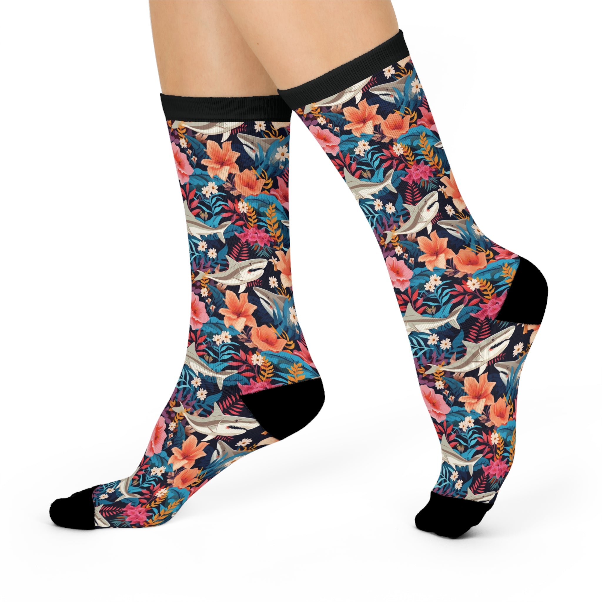 Shark Retro Era Socks