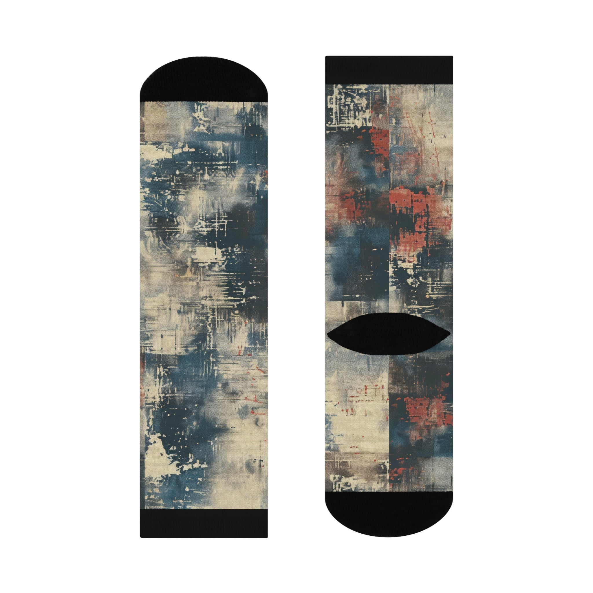 Grunge Retro Era Socks