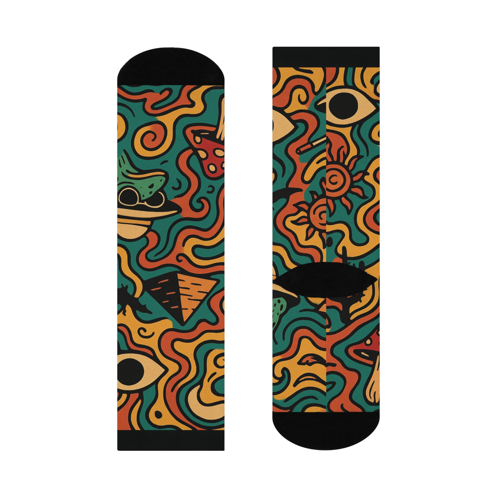60's Retro Era Socks