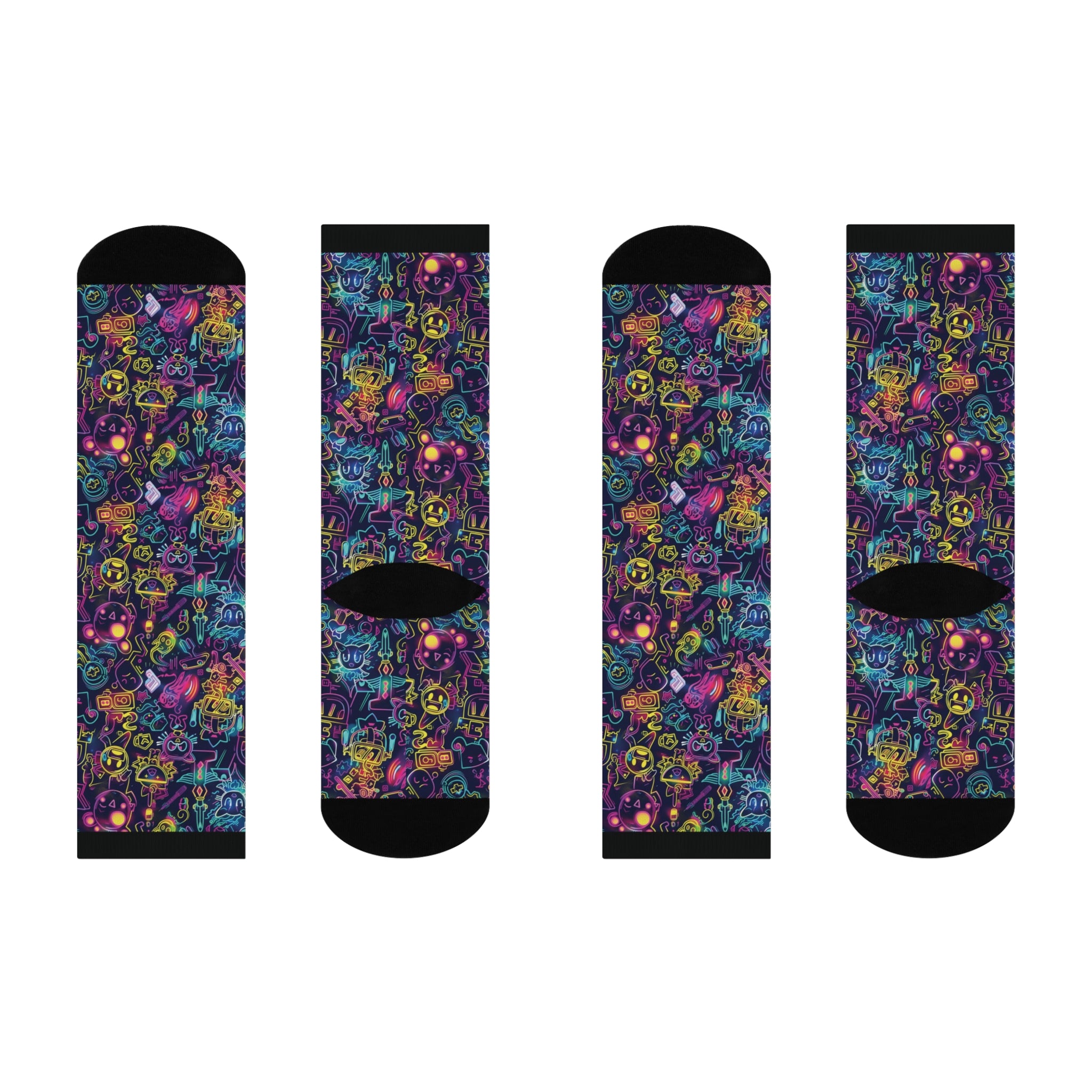 Game Retro Era Socks