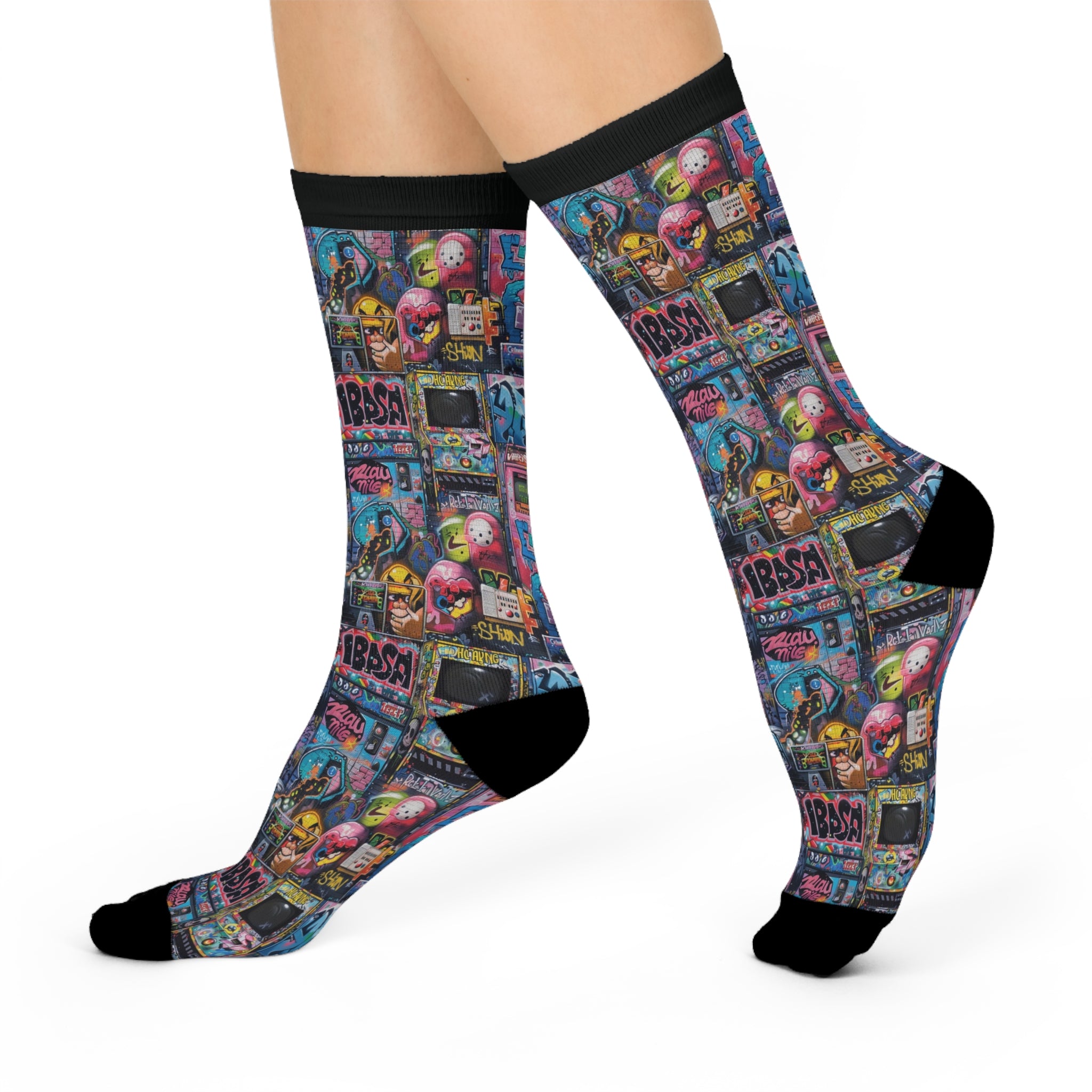 Graffiti Retro Era Socks