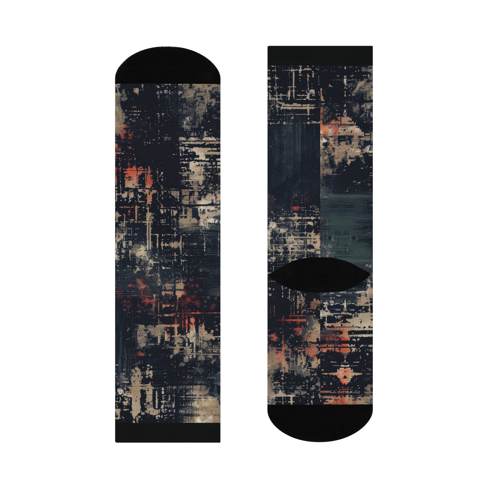 Grunge Retro Era Socks