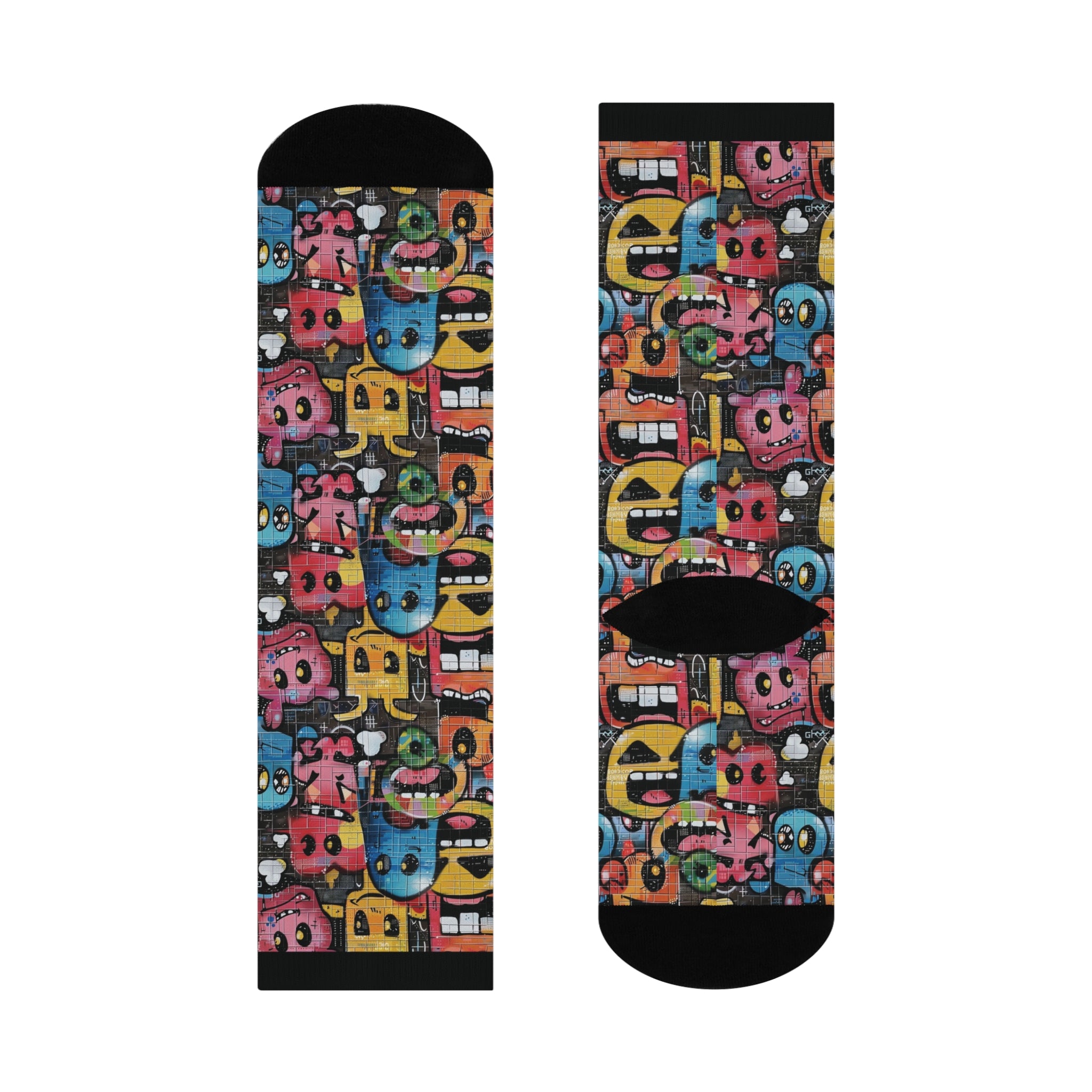 Graffiti Retro Era Socks