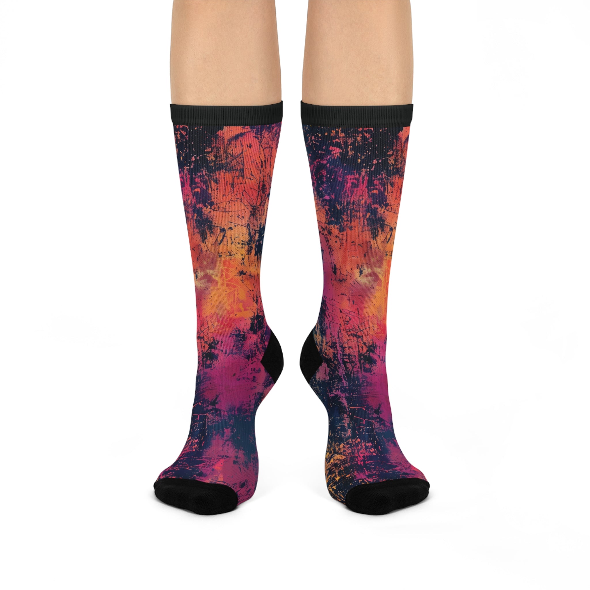 Grunge Retro Era Socks