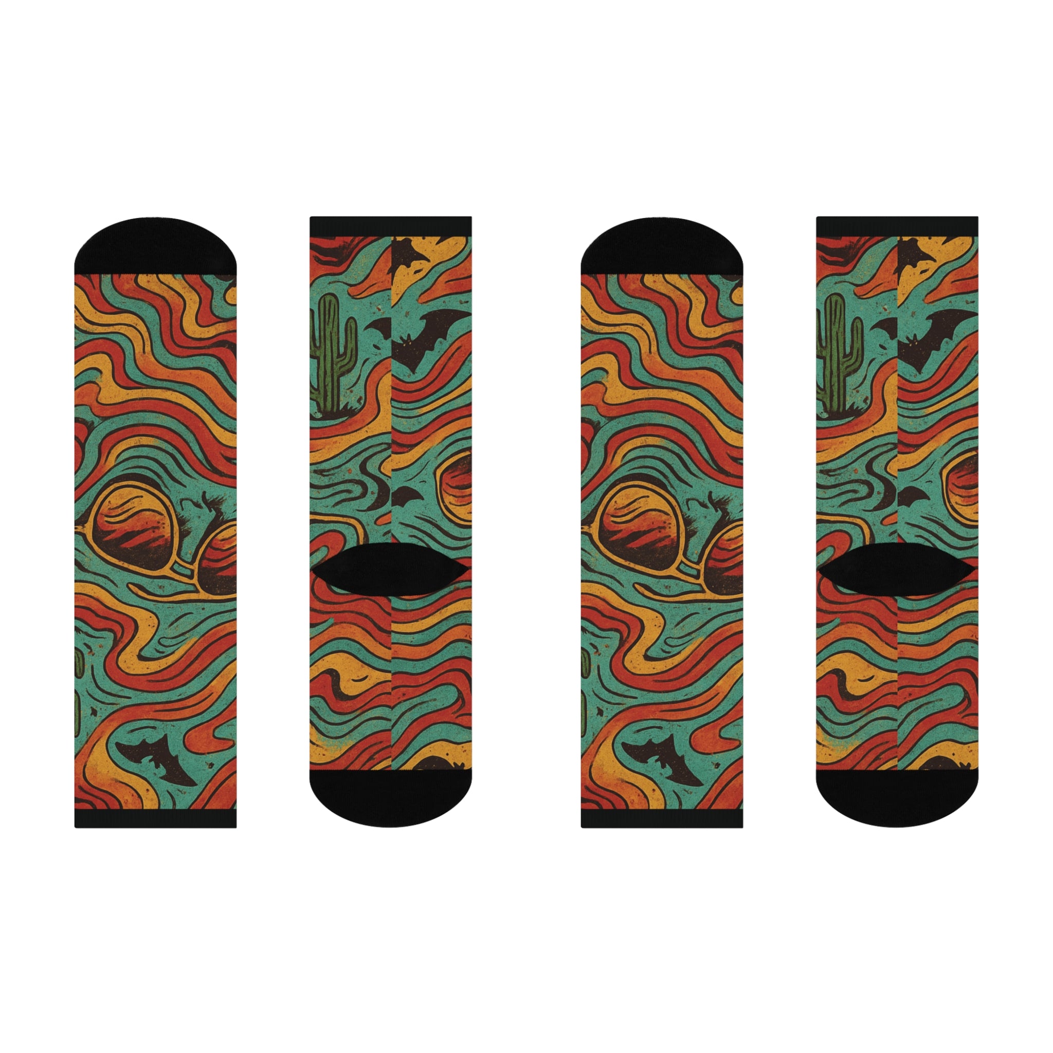 60's Retro Era Socks