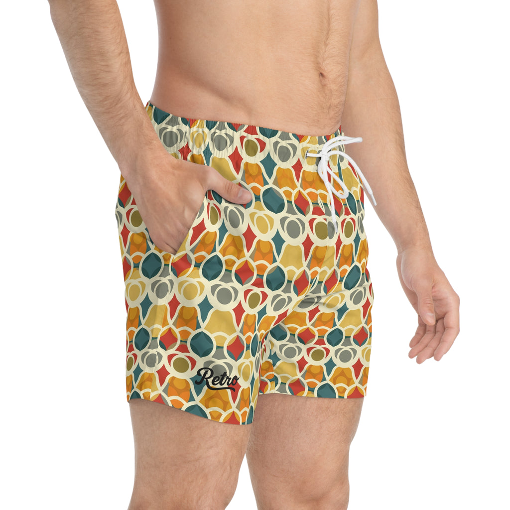 30's Era Swim Trunks