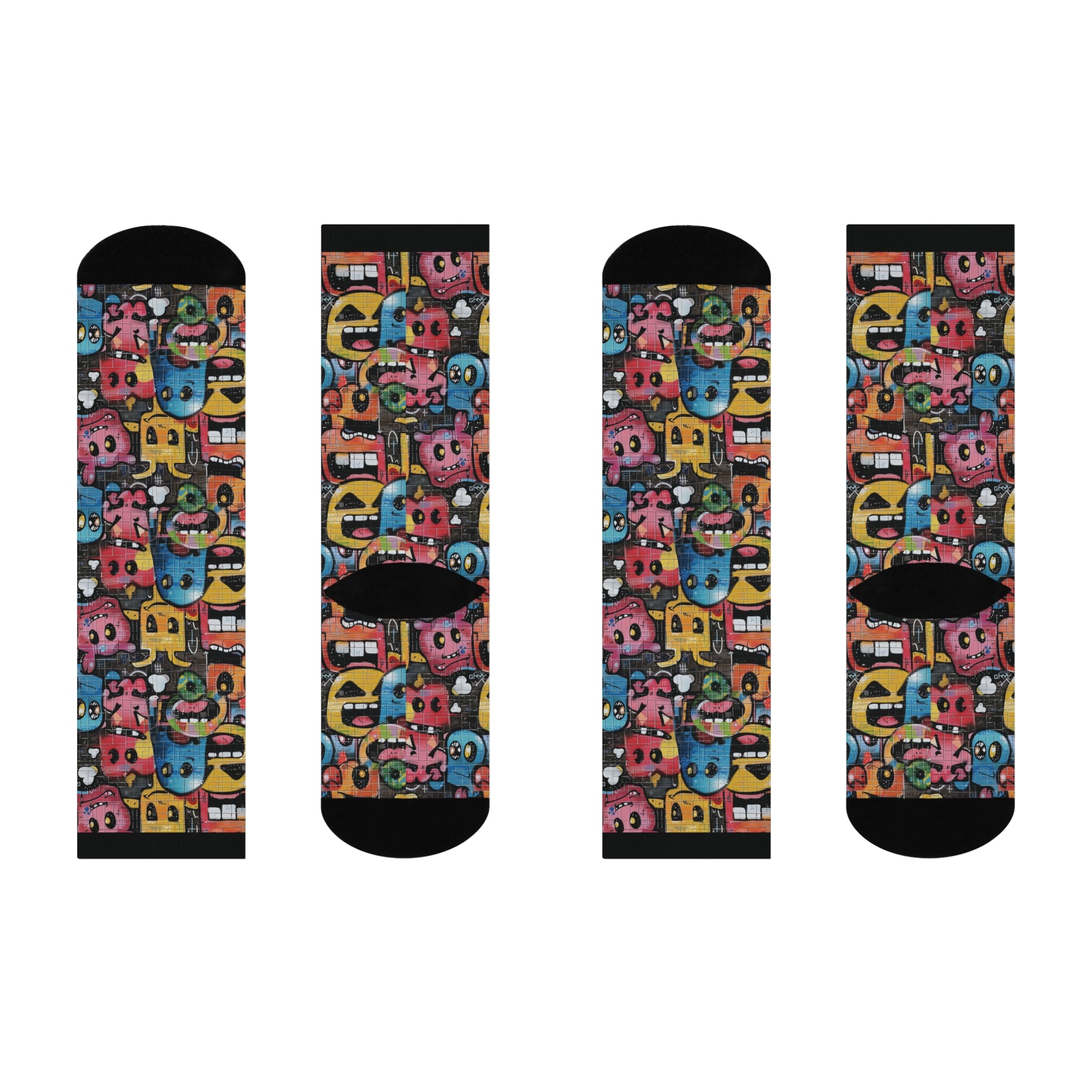 Graffiti Retro Era Socks