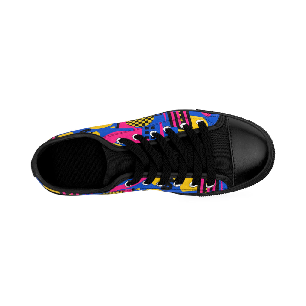 Vibrant Casual Sneakers for Men | Funky Pattern Footwear, Trendy Athletic Shoes, Stylish Everyday Sneakers, Unique Gift for Him