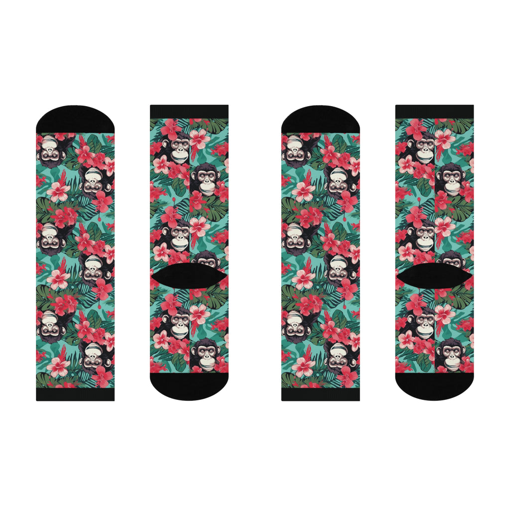 Monkey Retro Era Socks